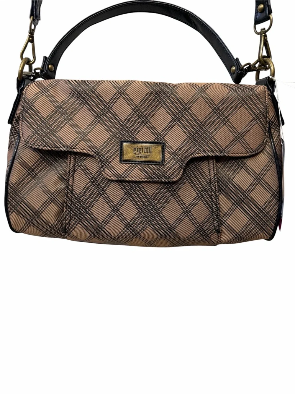Gigi Hill Los Angeles Jackie Print Windsor Crossbody with a Kiss-Lock case! NWT!